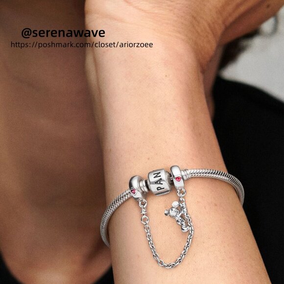 Pandora Disney, Climbing Mickey Safety Chain - Picture 3 of 3